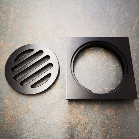 Black Square floor waste - Image 4
